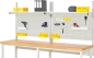 Preview: System-Aufbau - Komplettset 01, für Produktbreite 2500 mm, RAL7035/RAL7035