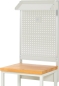 Preview: System-Aufbau - Komplettset 02, für Produktbreite 750 mm, RAL7035/RAL7035