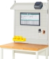 Preview: System-Aufbau - Komplettset 02, für Produktbreite 1000 mm, RAL7035/RAL7035