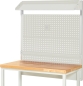 Preview: System-Aufbau - Komplettset 02, für Produktbreite 1250 mm, RAL7035/RAL7035