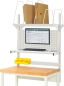 Preview: System-Aufbau - Komplettset 03, für Produktbreite 1000 mm, RAL7035/RAL7035