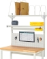 Preview: System-Aufbau - Komplettset 03, für Produktbreite 1250 mm, RAL7035/RAL7035