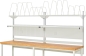 Preview: System-Aufbau - Komplettset 03, für Produktbreite 3000 mm, RAL7035/RAL7035