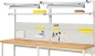Preview: System-Aufbau - Komplettset 04, für Produktbreite 3000 mm, RAL7035/RAL7035