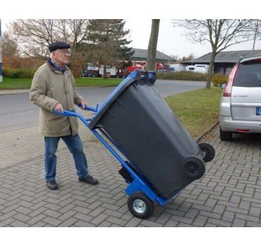 Preview: Elektro-Sackkarre KULI, Tragkraft 300 kg, Motor 500 W, 6 km/h