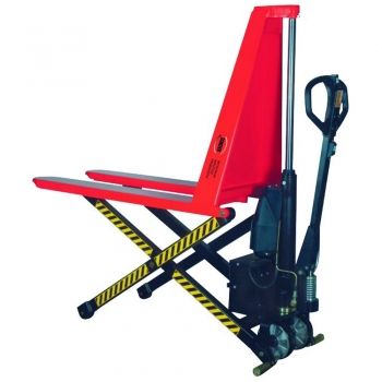 Preview: Elektrischer Scherenhubwagen 1t Tragkraft, Motor 12V, Hub 715 mm