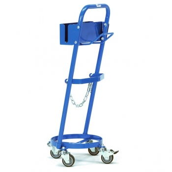 Preview: Stahlflaschenroller 80 kg, für 1 Propangasflasche 11 kg Inhalt