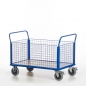 Preview: Gitter-Vierwandwagen, 500 kg Tragkraft, LxB 1000x670 mm Ladefläche