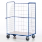 Preview: Hoher Gitter-Etagenwagen Grundmodell ohne Böden, 500 kg Tragkraft, 1000x700 mm LxB