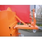 Preview: Kippbehälter Typ Duo, 1200 kg Traglast, Inhalt 2x0,9cbm, BxTxH 1790x1560x1010mm-2