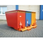 Preview: Kippbehälter Typ Trio, 1500 kg Traglast, Inhalt 3x0,6cbm, BxTxH 1850x1560x1010mm