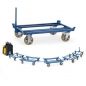 Preview: Paletten-Fahrgestelle als Routenzug, Tragkraft 1000kg, Ladefläche 1210x810mm