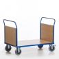 Preview: Doppelstirnwandwagen 400 kg Tragkraft 850x500 mm Ladefläche, 02-6045