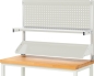 Preview: System-Aufbau (Komplettset-01 B1250 mm), zur Montage auf Arbeitsplatte, RAL7035