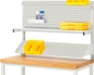 Preview: System-Aufbau (Komplettset-01 B1250 mm), zur Montage auf Arbeitsplatte, RAL7035