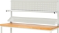 Preview: System-Aufbau (Komplettset-01 B2000 mm), zur Montage auf Arbeitsplatte, RAL7035