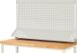 Preview: System-Aufbau (Komplettset-02 B1500 mm), zur Montage auf Arbeitsplatte, RAL7035