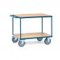 Preview: Tischwagen mit 2 Holz-Böden, 500-600 kg Tragkraft