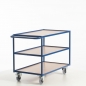 Preview: Tischwagen, 990x590 mm Ladefläche, 3 Böden, 250 kg Tragkraft