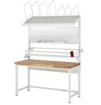 Preview: Packtisch Komplettset 05, WB-8000, B1500 x T900, B-Platte