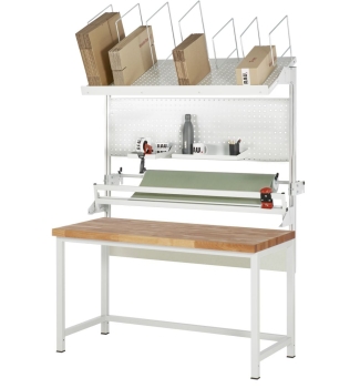 Packtisch Komplettset 05, WB-8000, B2000 x T900, B-Platte