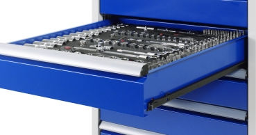 Preview: Schwerlastwerkbank-2.500 kg Traglast, B2000xT900xH900xS50mm, 6xSchublade-TA