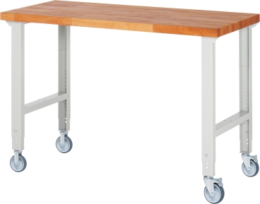 Fahrbare Werkbank (höhenverstellbar) 7000-1, B1500xT700xH950-1000mm | 2BR-2LR