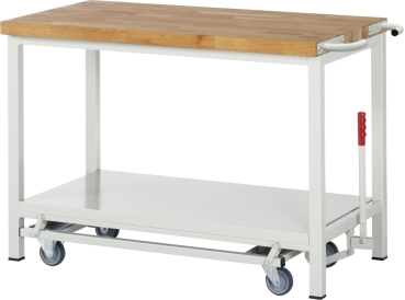 Werkbank mit Fahrgestell 8463, B1500xT700xH880mm, 4xSchublade-TA