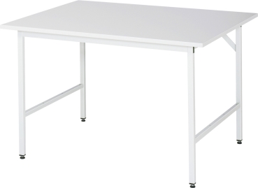 Arbeitstisch Jerry höhenverstellbar, B1250xT1000xH800-850mm, M-Platte-22mm
