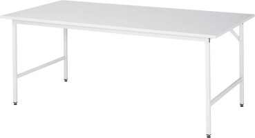 Arbeitstisch Jerry höhenverstellbar, B2000xT1000xH800-850mm, M-Platte-22mm