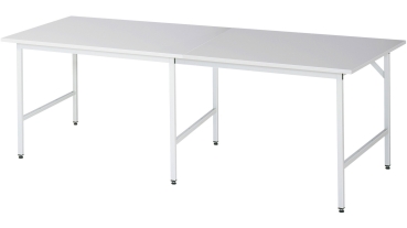 Arbeitstisch Jerry höhenverstellbar, B2500xT1000xH800-850mm, M-Platte-22mm