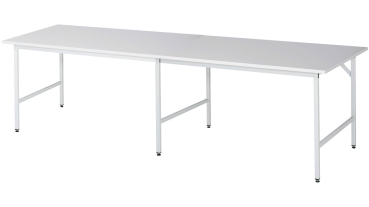 Arbeitstisch Jerry höhenverstellbar, B3000xT1000xH800-850mm, M-Platte-22mm