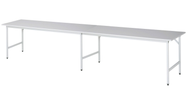 Arbeitstisch Jerry höhenverstellbar, B4000xT800xH800-850mm, M-Platte-22mm