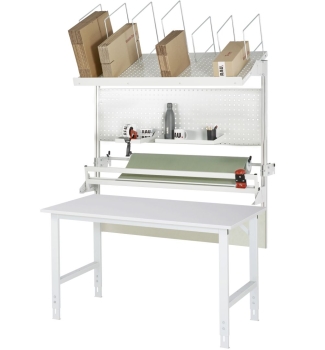 Packtisch Komplettset 05, AT-Tom, B1500 x T800, M-Platte
