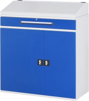 Preview: Beistellschrank Stehpult 02, B1100xT520xH1110/1220mm, stationär