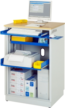 Computer-Station 2000, B720xT660xH1100mm, stationär