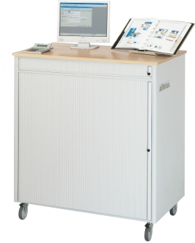 Preview: Computer-Station 2650, B1030xT660xH1140mm, mobil