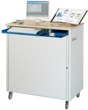 Preview: Computer-Station 2650, B1030xT660xH1140mm, mobil