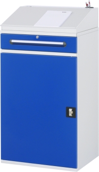 Preview: Beistellschrank Stehpult 02, B650xT520xH1110/1220mm, stationär