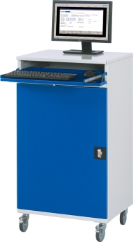 Preview: Computer-Schrank 60, B650xT520xH1185mm, mobil