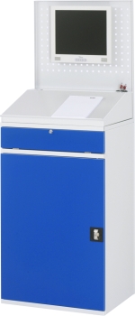 Preview: Computer-Schrank 61, B650xT520xH1770mm, stationär