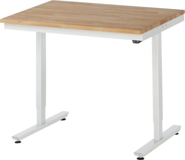 Arbeitstisch elektrisch höhenverstellbar, B1000xT800xH720-1120mm, B-Platte-25 mm