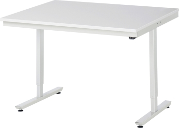 Arbeitstisch elektrisch höhenverstellbar, B1250xT1000xH720-1120mm, M-Platte-22 mm