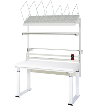 Preview: Packtisch Komplettset 03, 08-WB, B1500 x T900, H-Platte