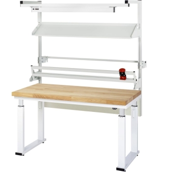 Preview: Packtisch Komplettset 02, 08-WB, B2000 x T700, B-Platte