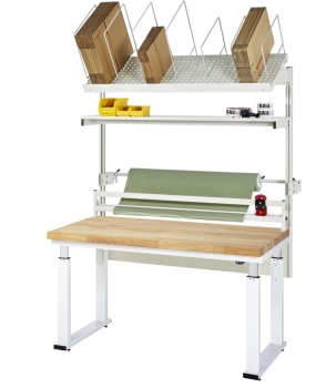 Packtisch Komplettset 03, 08-WB, B2000 x T900, B-Platte