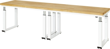 Werkbank elektrisch höhenverstellbar, B3000xT700xH740-1140mm, B-Platte-40 mm