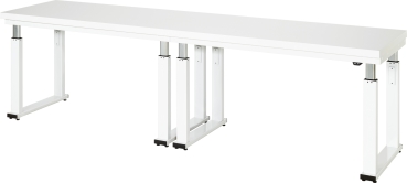 Werkbank elektrisch höhenverstellbar, B3000xT700xH740-1140mm, HPL-Platte-40 mm