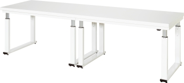 Werkbank elektrisch höhenverstellbar, B3000xT900xH740-1140mm, HPL-Platte-40 mm