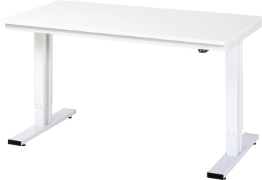 Werktisch elektrisch höhenverstellbar, B1500xT800xH720-1120mm, M-Platte-22 mm